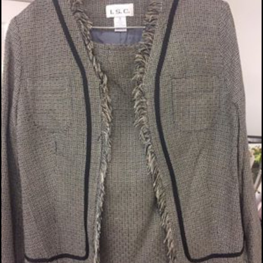 Woman’s skirt suit